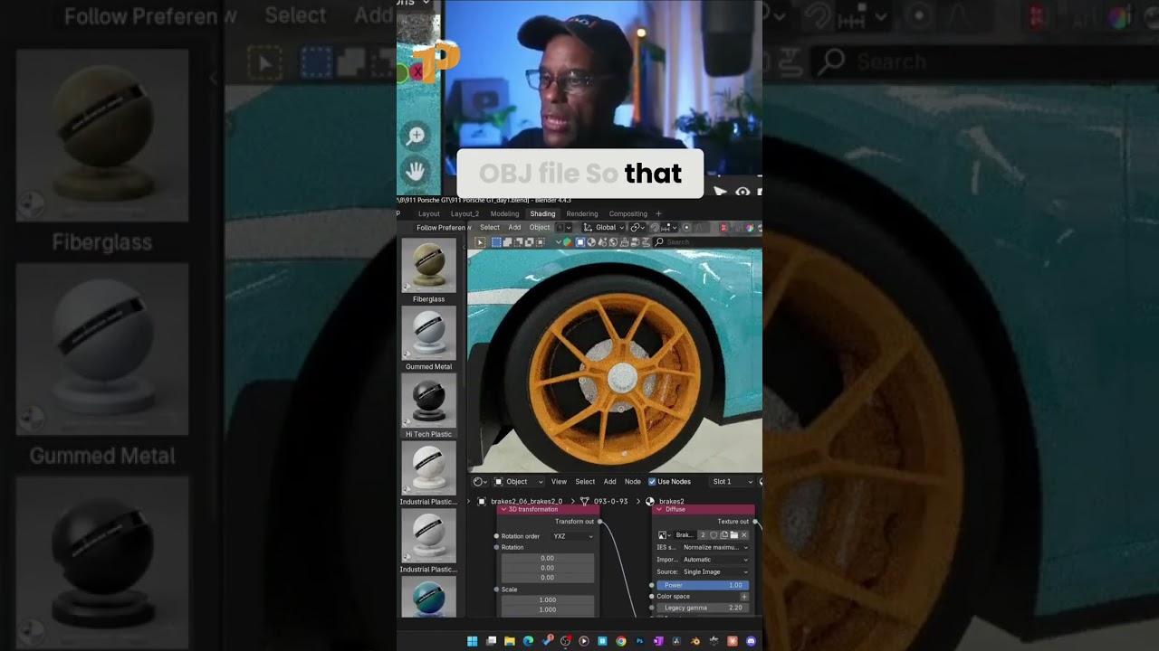 Blender Octane Guide! Brake Disc Color Change & Rims Advice!