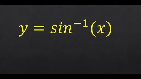 Differentiation of arcsin(x) from First Principle. || Inverse Sin(x) .