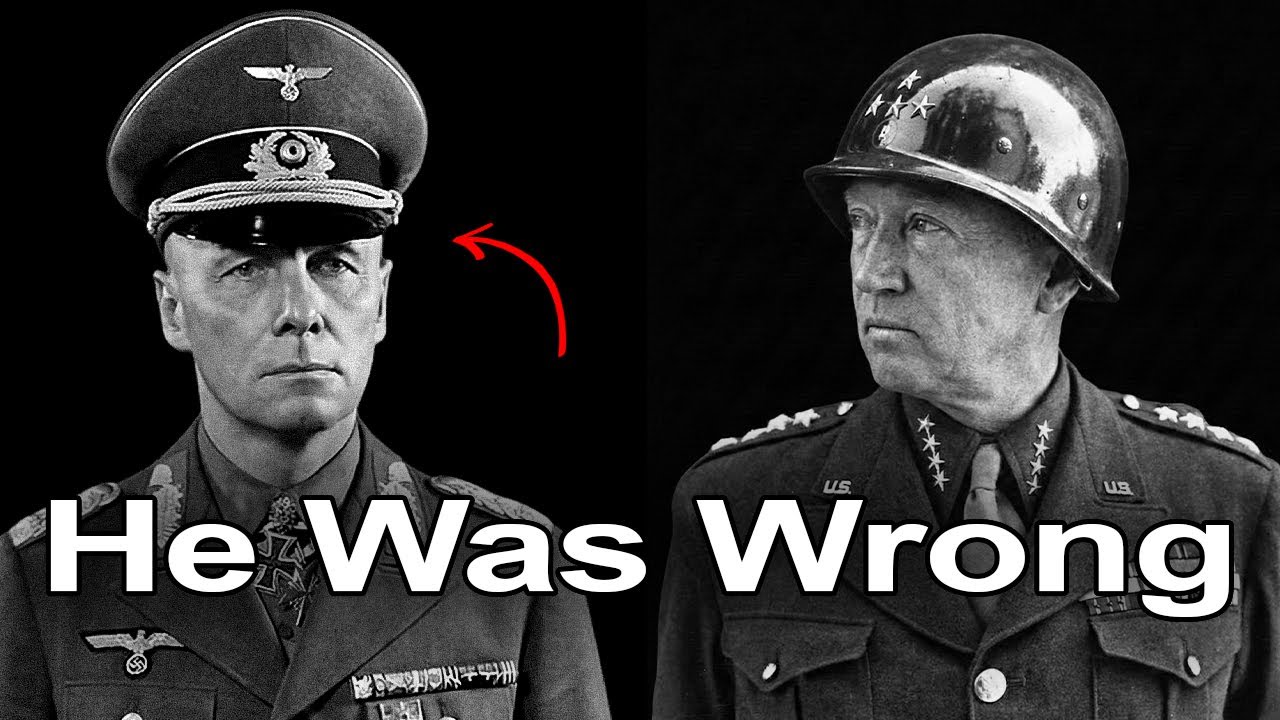 Why Rommel Warned His Generals About Patton After 3 Weeks - They Ignored Him