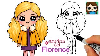 How to Draw American Girl Doll Easy | Florence screenshot 2