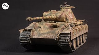 1/35 Pzkpfwg. V Panther Ausf.A Late from Das Werk  1/35 WW2 Diorama