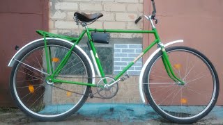 Велосипед Украина 111-421 ХВЗ 1982 года:)))