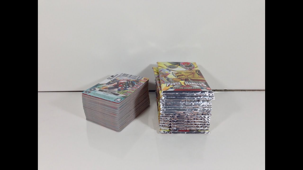 Unboxing: Power Rangers ACG - Universe of Hope Boosters