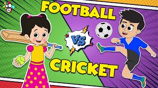 Cricket VS Football | Gattu's IPL Match | Hindi Stories | Hindi Cartoon | कार्टून | Puntoon Kids