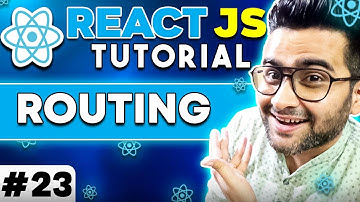 ReactJS Tutorial - 23 -  Routing in React JS   - Route Setup - Live Example 🔥