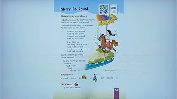 Class 1 English Unit 5 | Poem : Merry - Go - Round - Reading & Explanation | Marigold | NCERT | CBSE