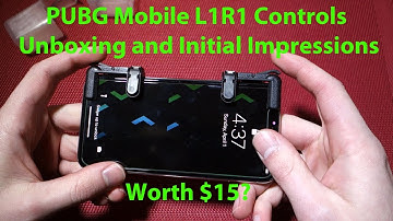 PUBG Mobile - L1R1 Triggers - Unboxing and Initial Impressions Video