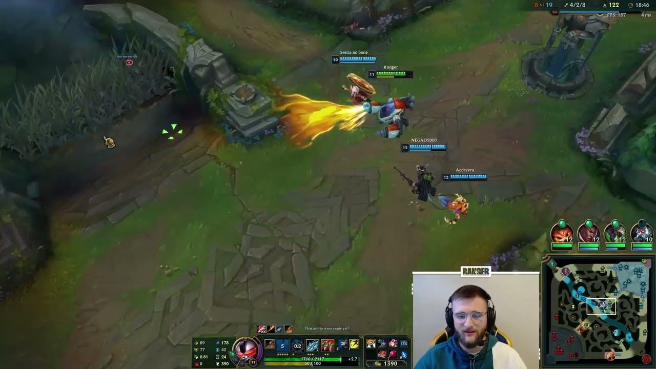 O Ranger não perde a oportunidade de ZUAR O FLAMENGO