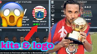 Dream league Soccer How To Create Persija Jakarta Team Kits & Logo 2020 screenshot 1