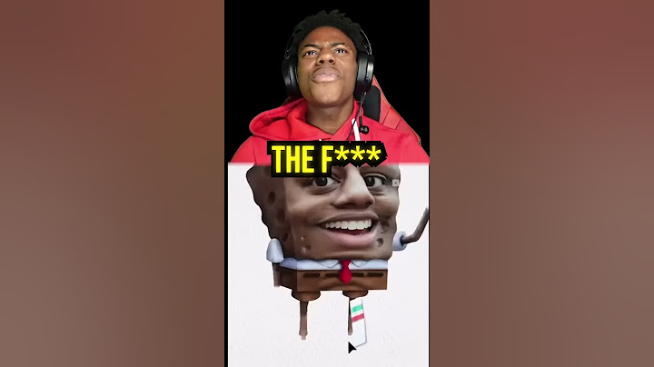 iShowSpeed Reacts To iShowSponge