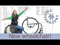 Picking up my custom wheelchair