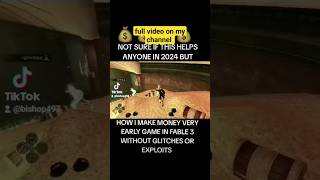 Fable 3 how to make money 💰 #fable #shorts #short #fable3 #fable4 #fyp