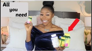 Hair growth vitamins every girl should have | Thicker, Healthier, Longer hair | grow your hair fast|