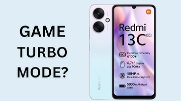 Does Redmi 13C Have Game Turbo Mode? Can We Turn ON Game Turbo Mode/Function 