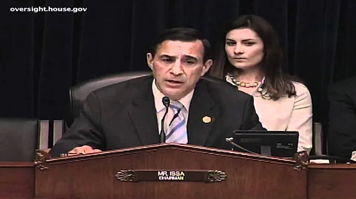 Issa: GSA Chief of Staff Informed White House of Las Vegas Conference Scandal in Spring 2011