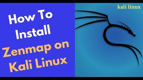 How to Install Zenmap on Kali Linux