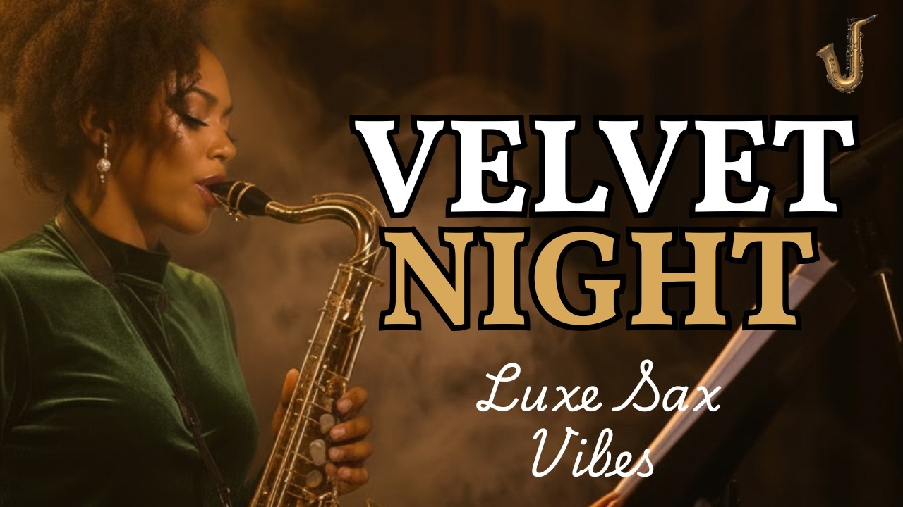 Velvet Night Jazz 🌙 Smooth Sax & Late Lounge Vibes for Sophisticated Evenings & Luxurious Relaxation