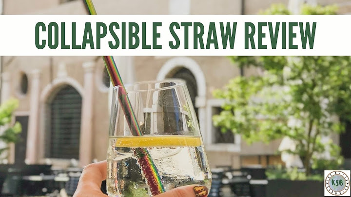 The BEST Reusable And Collapsible Straw | Plastic Free-ish Challenge #5