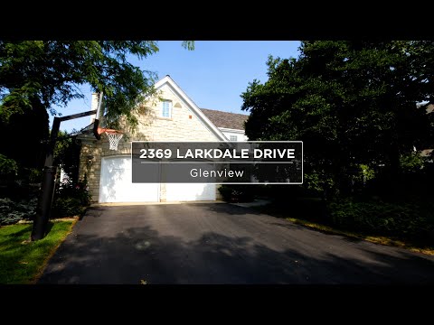 2369 Larkdale Drive, Glenview, IL home video tour