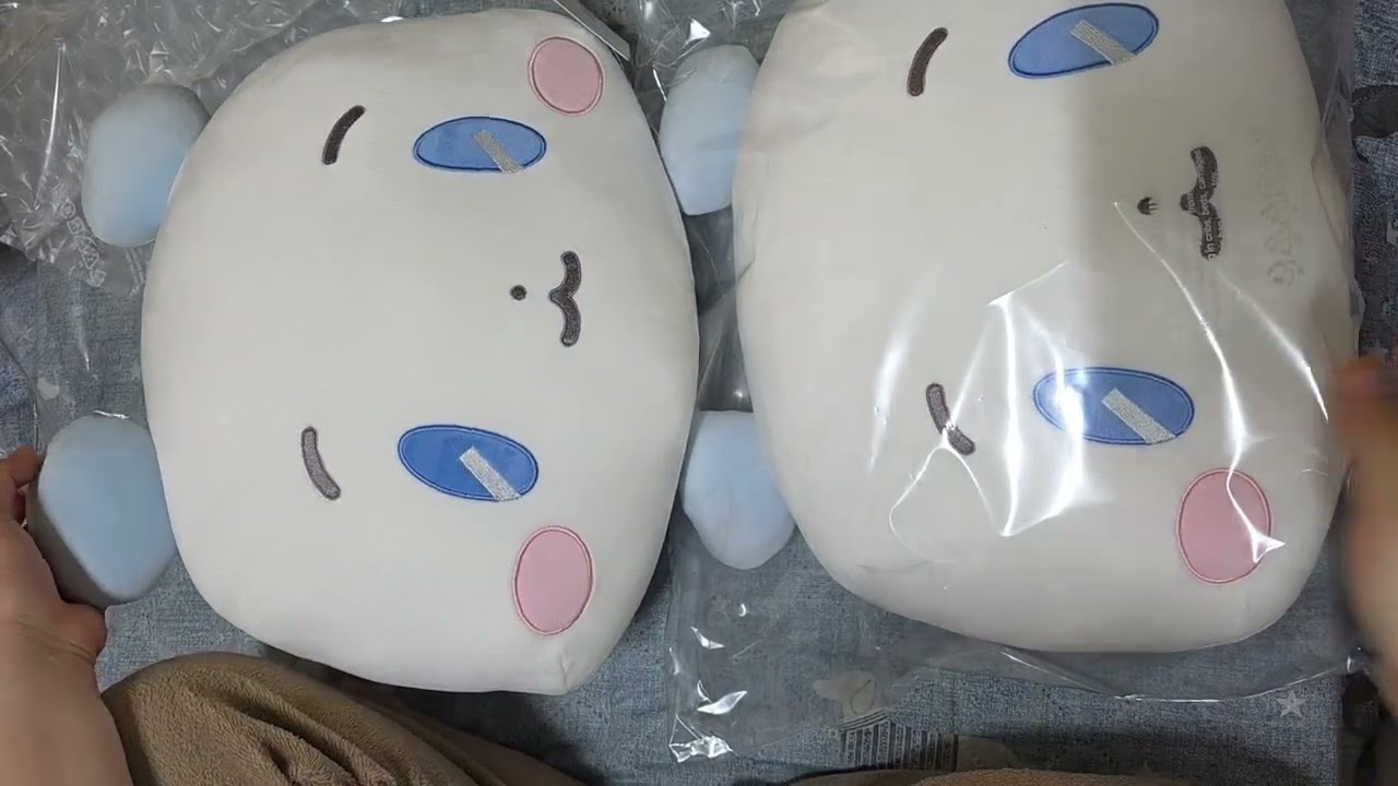 [플리로그] 카카오톡 선물하기가 라인프랜즈 직영보다 빠르다! 의 언박싱! 생일선물고마워!!