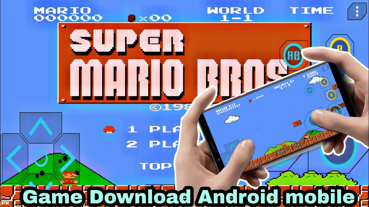 how to download super mario bros in android phone 