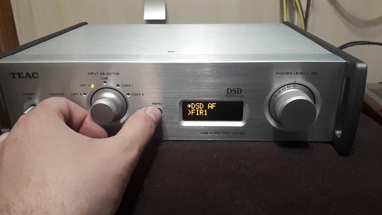 Teac UD-501 USB Audio DAC тест