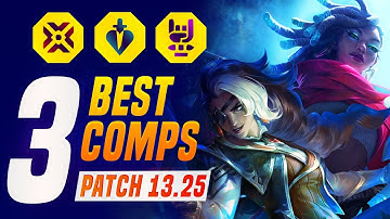 Top 3 Comp for Easy Rank Push | Patch 13.24B/13.25 | TFT Set 10