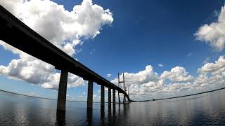 Driving Across The Sidney Lanier Bridge