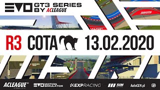 Evolve Motorsport GT3 Series by ACLeague | Runda 3: COTA, Am, Bez komentarza