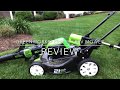 Greenworks Pro 21" 80V Mower Review
