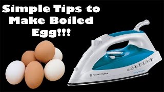 2 Simple Tips to Make Boiled Egg!!!