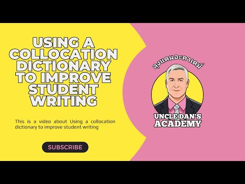 Using a collocation dictionary to improve student writing