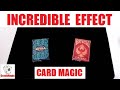 Incredible but also easy card trick performance and tutorial