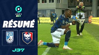 USL DUNKERQUE - STADE MALHERBE CAEN (2 - 2) - Résumé - (USLD - SMC) / 2023-2024