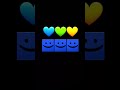 make characters blue cubes hearts