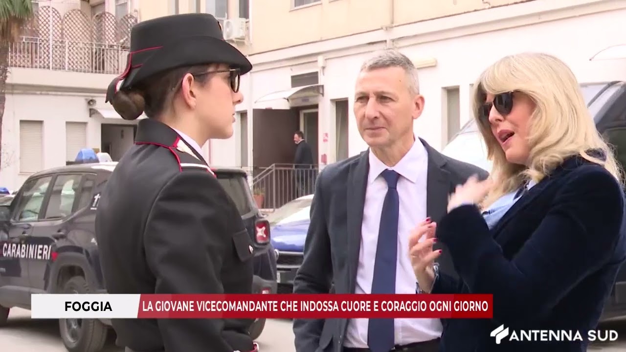 07 MARZO 2026 - FOGGIA: LA GIOVANE VICECOMANDANTE CHE INDOSSA CUORE E CORAGGIO OGNI GIORNO