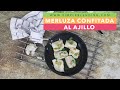 MERLUZA CONFITADA AL AJILLO | Cómo preparar filete de merluza al ajillo | Pescado saludable