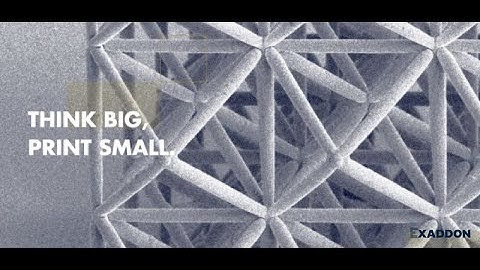 Exaddon µ3Dprinting - Nano printing - additive micro manufacturing of metals