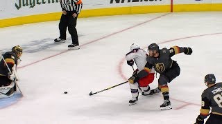 Cam Atkinson Follows Up His Shot, Nets His 30Th Of The Year