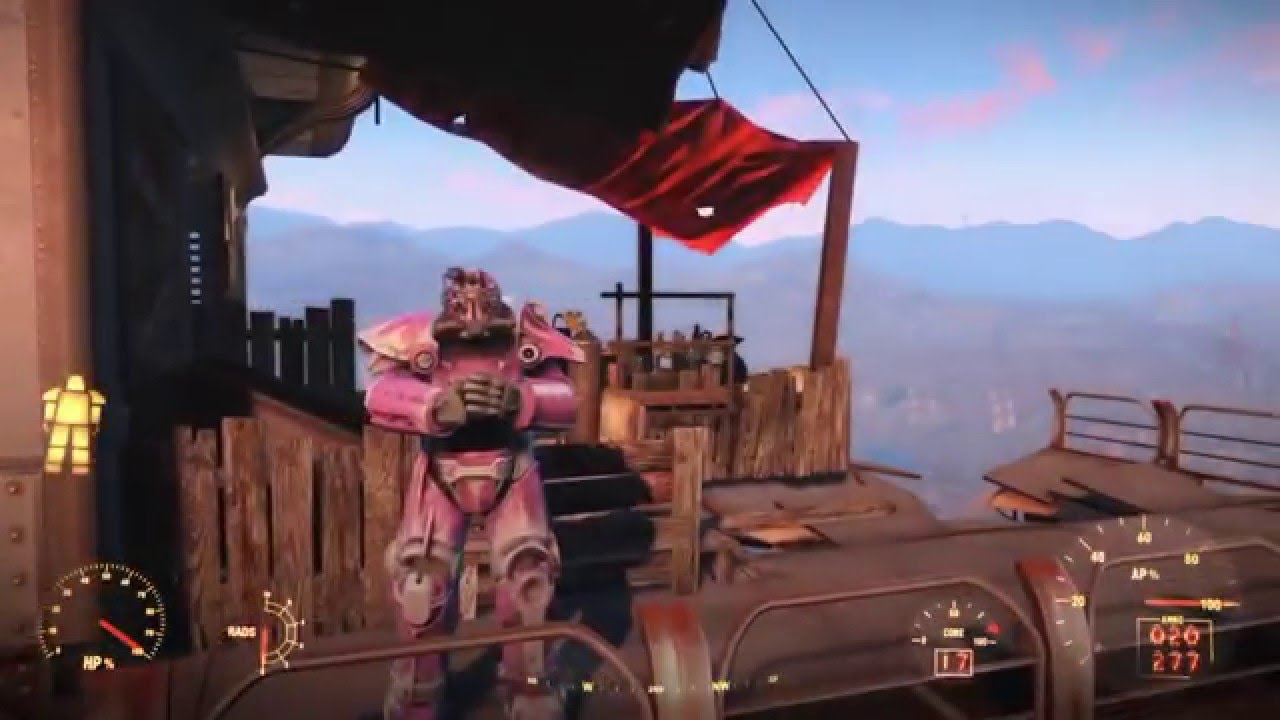 Fallout 4 Hot Pink Hot Rodder magazine location and paint job. YouTube