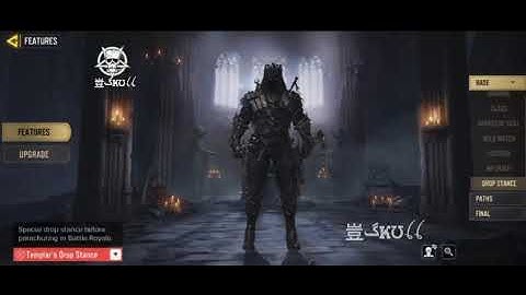 COD Mobile New Mythic Templar lobby view and intro
