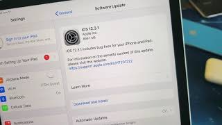 iPad Pro: How To Do a Software Update (Update Software Version) screenshot 3