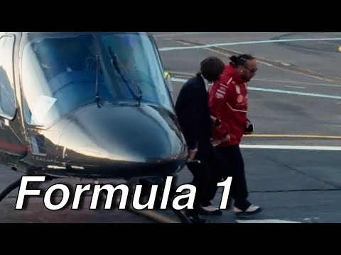 Lewis Hamilton Helicopter