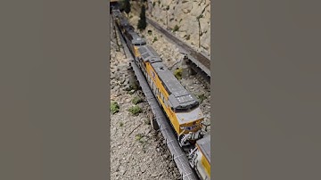 Union Pacific coal train .#customtrains #custom #railway #hoscale