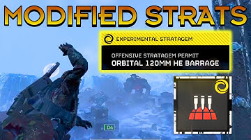 Helldivers 2 - we (sort of) have an Orbital EMS Barrage now