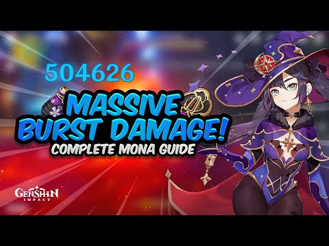 COMPLETE MONA GUIDE! Best Mona Build - Artifacts, Weapons, Teams & Skills Explained | Genshin Impact