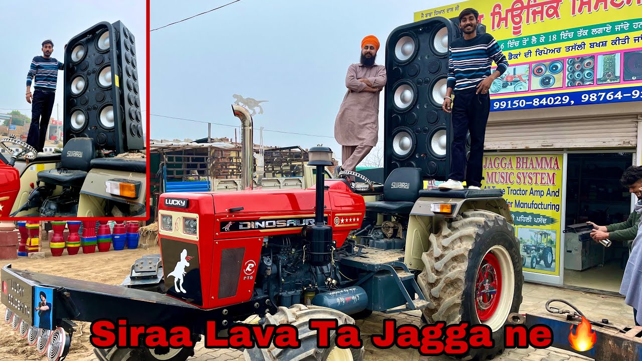 Finally Lag Gaya Dinosaur te Music System 🔊🦖🔥| Sirraa Lag Gaya 🔊🦖🔥