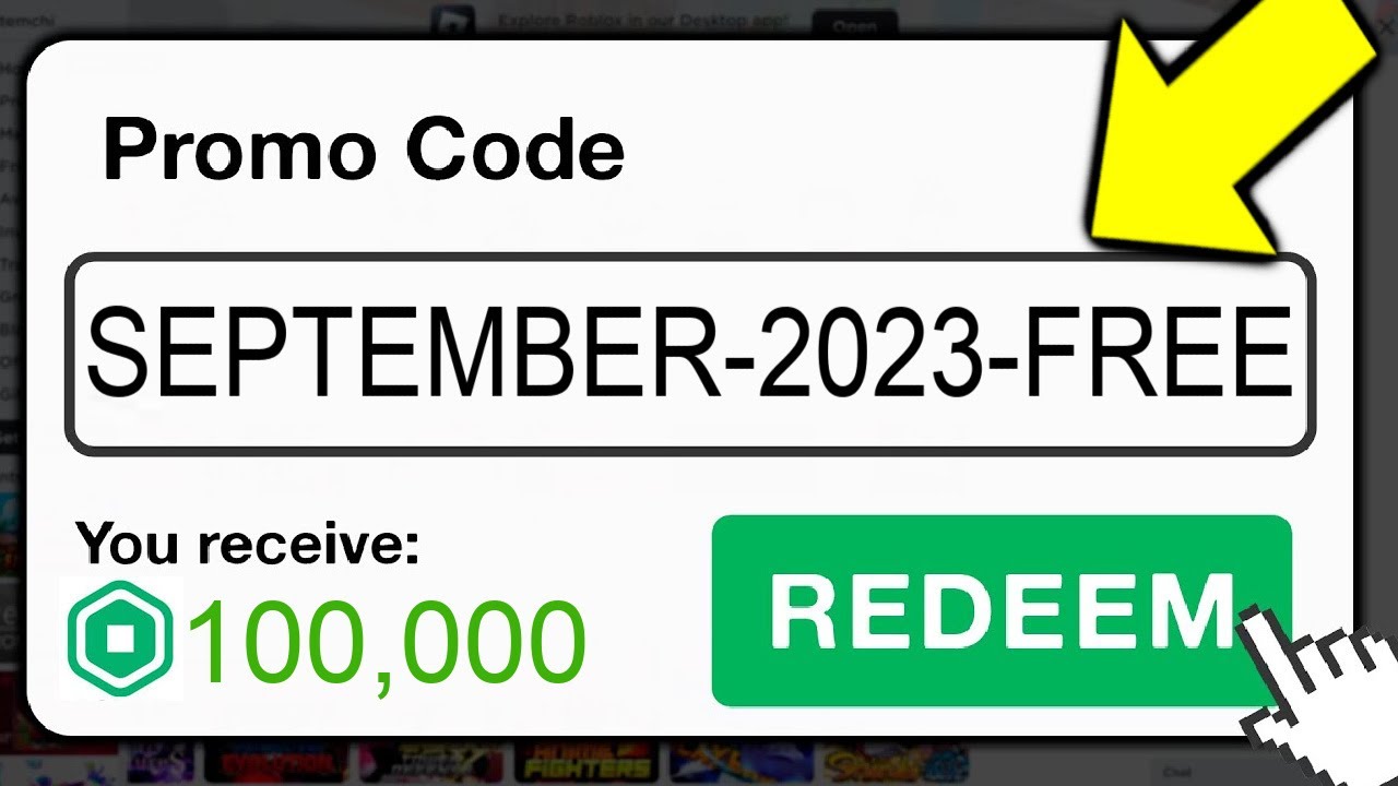 This *SECRET* Promo Code Gives FREE ROBUX! (Roblox September 2023) 