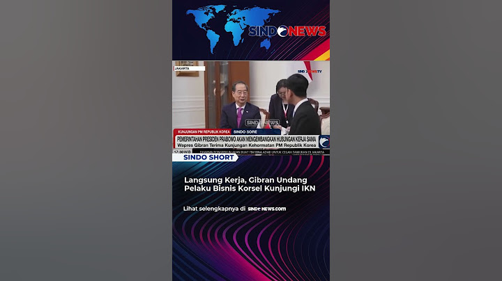 Langsung Kerja, Gibran Undang Pelaku Bisnis Korsel Kunjungi IKN