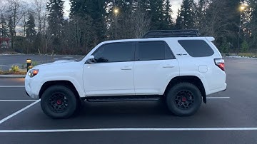 Tinted the windows of my 2021 Toyota 4Runner TRD Pro
